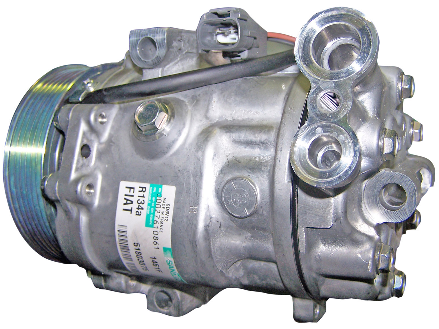 Sanden Compresor sd6v12 x grande punto 1.3jtd '07