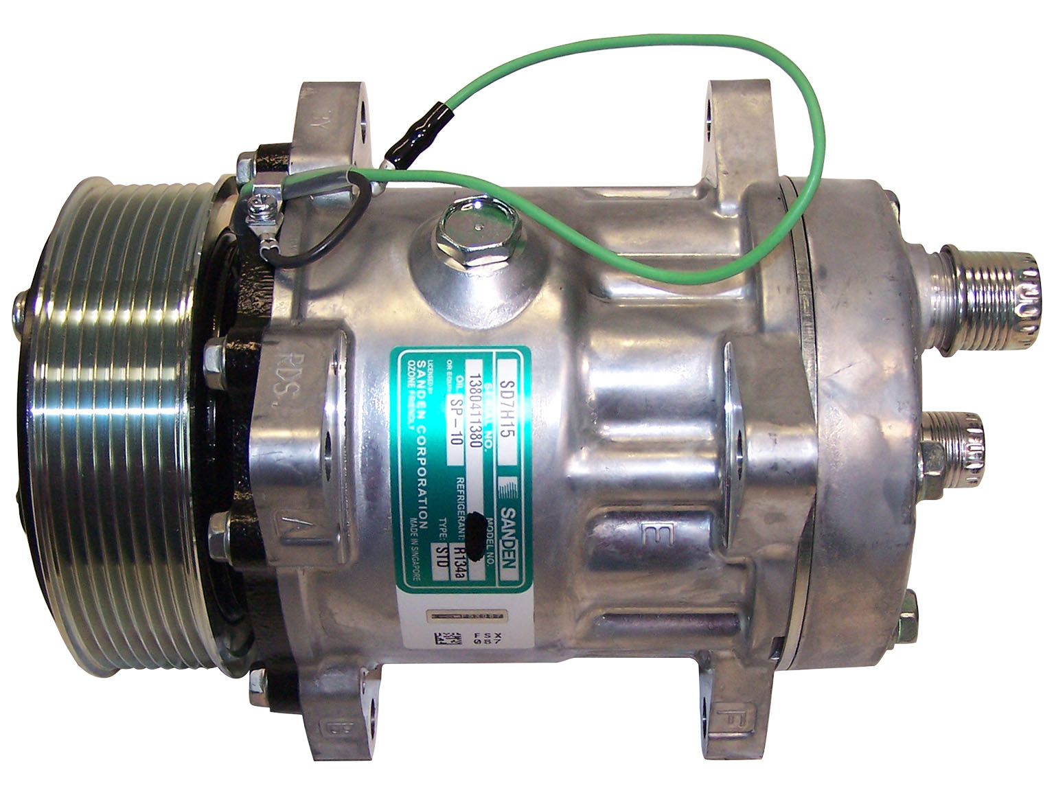 Sanden Compresor sd7h15 24 or.oriz.racc.sovr.