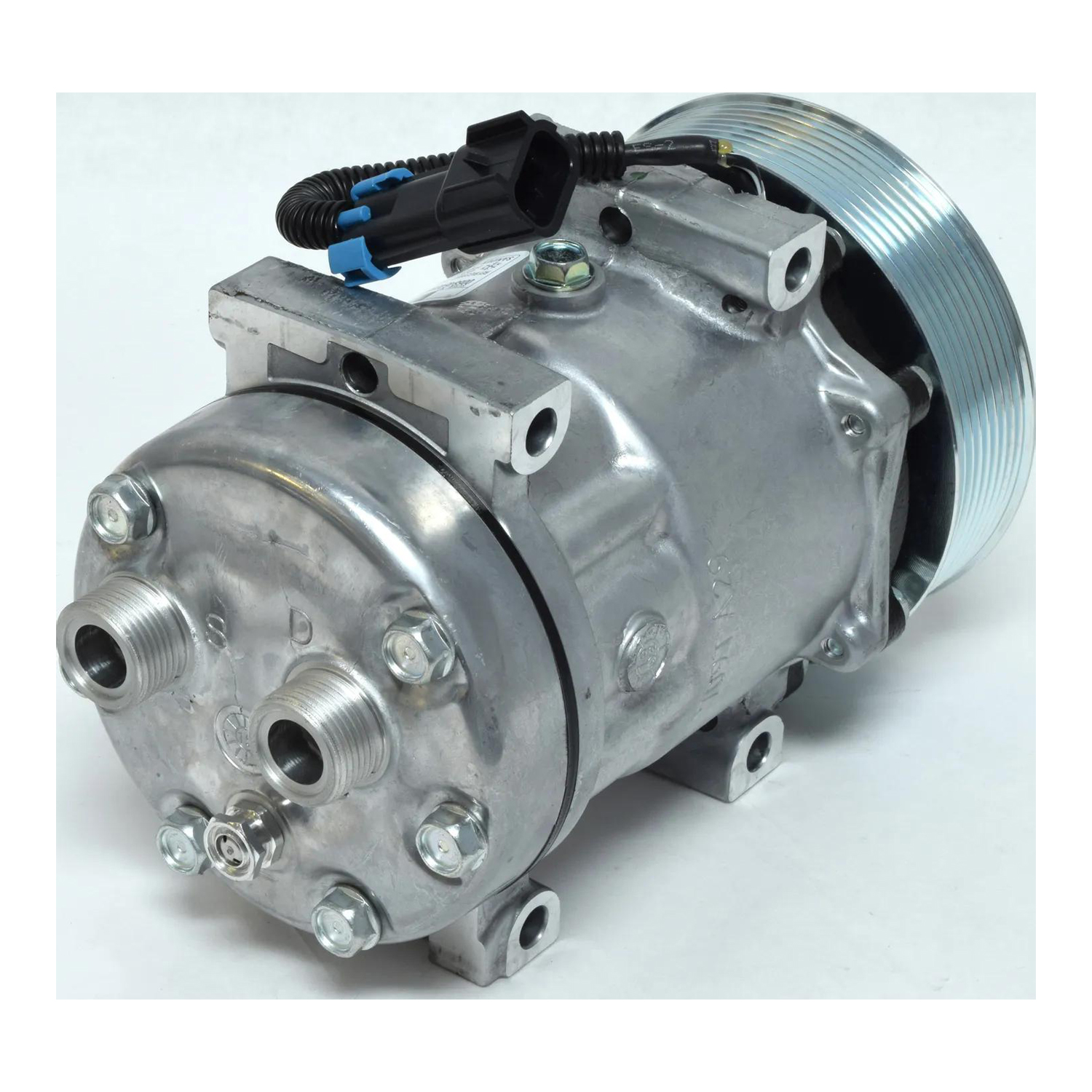 Sanden Compresor sd7h15 24v poly-v8 c/parapolvere