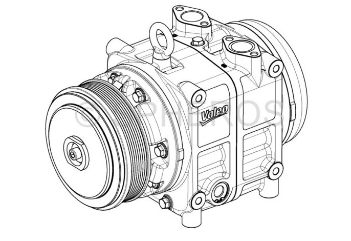 Valeo Compresor tm65 8pk