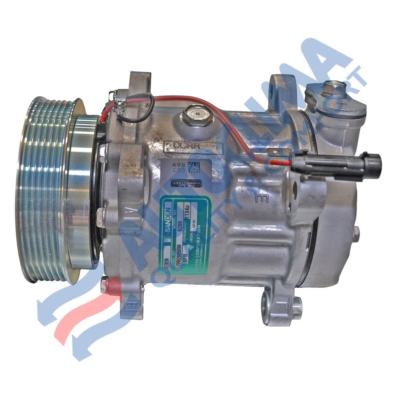 Sanden Compresor sanden new model sd7v16 alfa 156-166-gt/