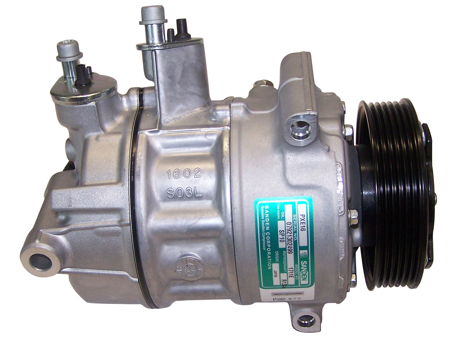 Sanden Compresor sd pxe16 r134a x golf v-audi a3-altea dal 03>