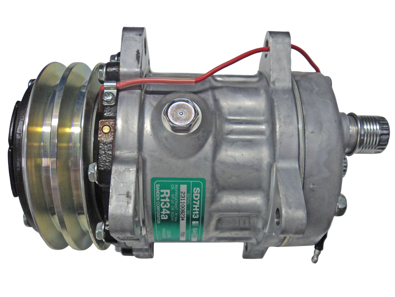 Sanden Compresor sd7h13 12v dm.125 2gole a or