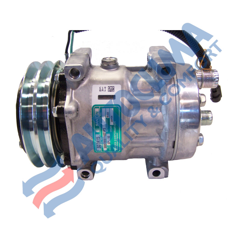 Sanden Compresor sd7h15 24v 2 gole a dm.132 or oriz