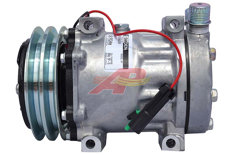 Sanden Compresor sd7h15 24v 2gole a dm.132 or vert.