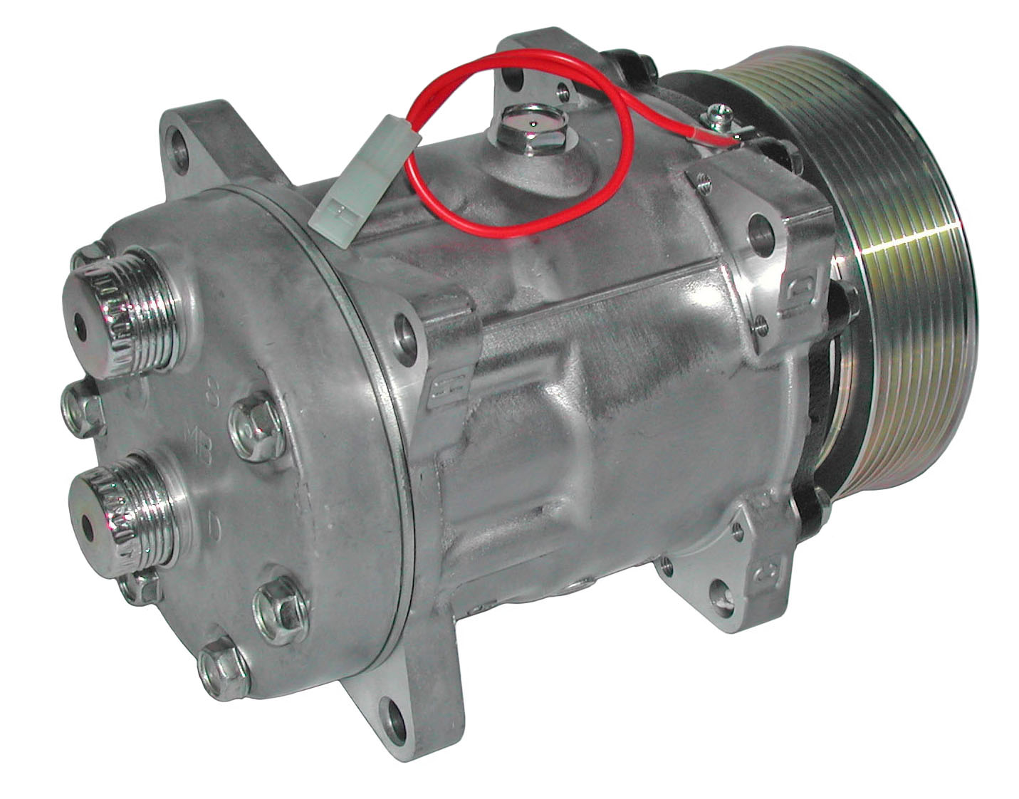 Sanden Compresor sd7h13 12v 2gole a rot vert.dm.132