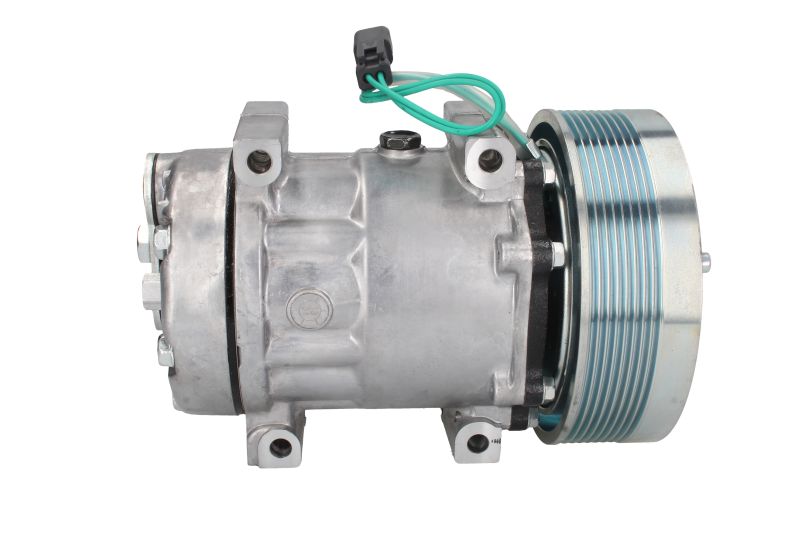 Sanden Compresor sd7h15 x pala cat 450 mont.diretto 12v poly-v8 133mm pad (