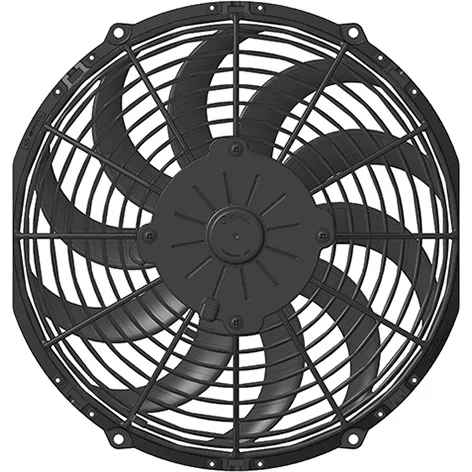 Spal Ventilator axial va01-bp70/vll-79s w/grill