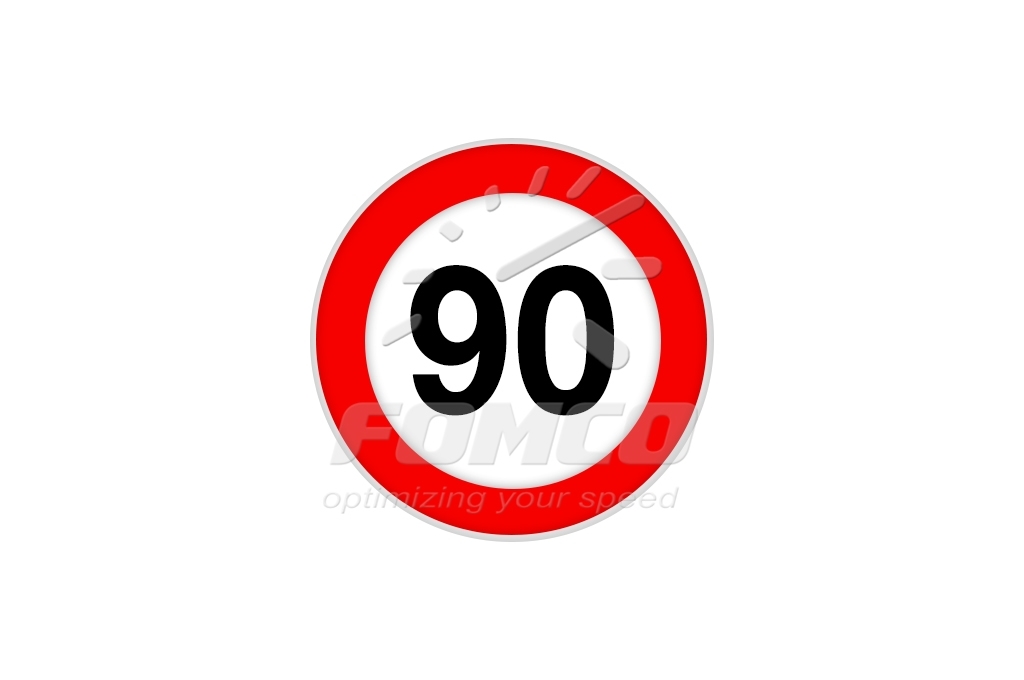 Fomco Indicator reflectorizant, fomco, limită viteză cl i 90 km/h