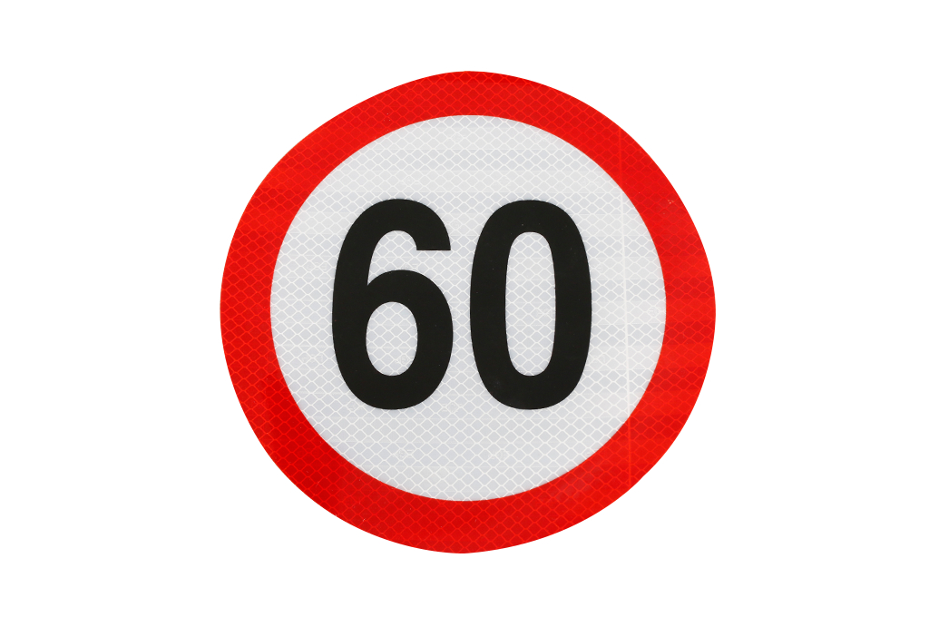 Hico Indicator reflectorizant, hico, limitare viteză 60 km/h clasa ii