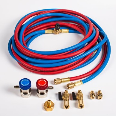 Wigam Kit de racorduri și furtunuri flexibile de 8000 mm pentru r134ar407c-r404a-r452a-r456a-r513a