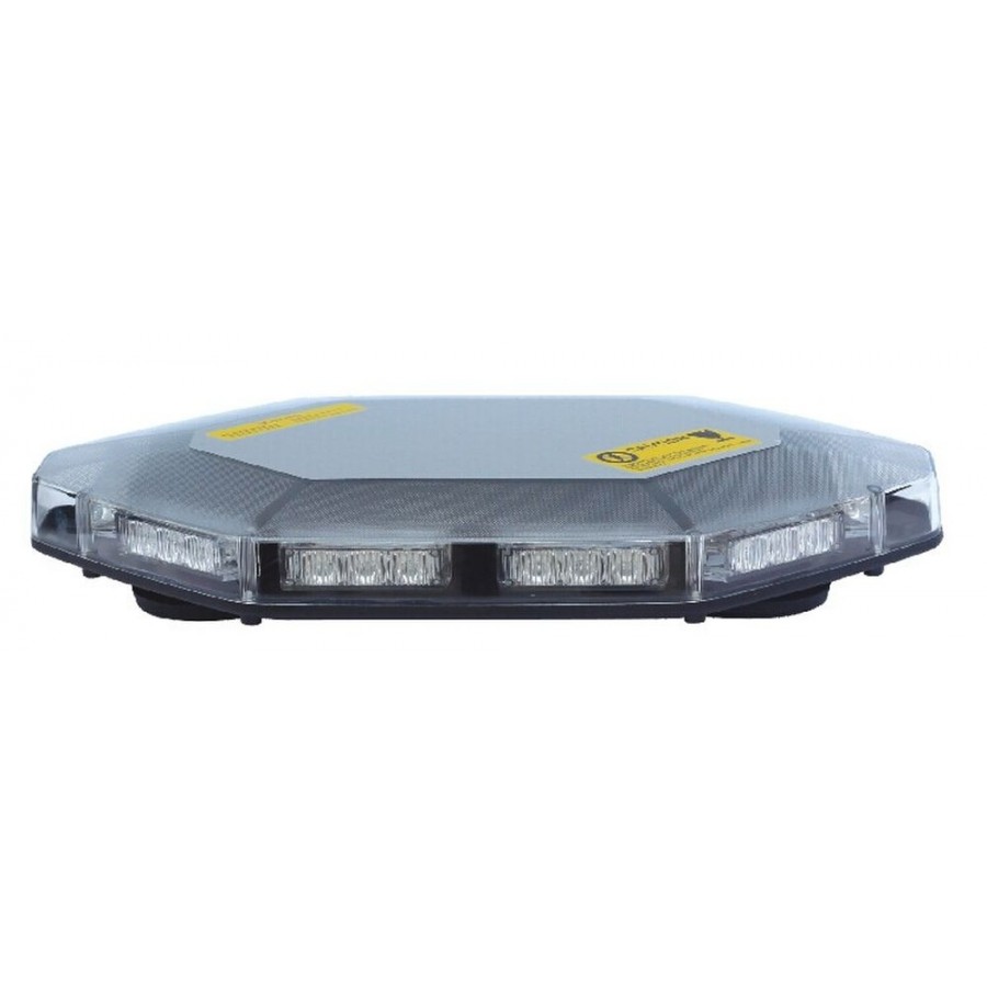 Fomco Lampă avertizare cu lumină portocalie, fomco, led, cu magnet, 12/24v
