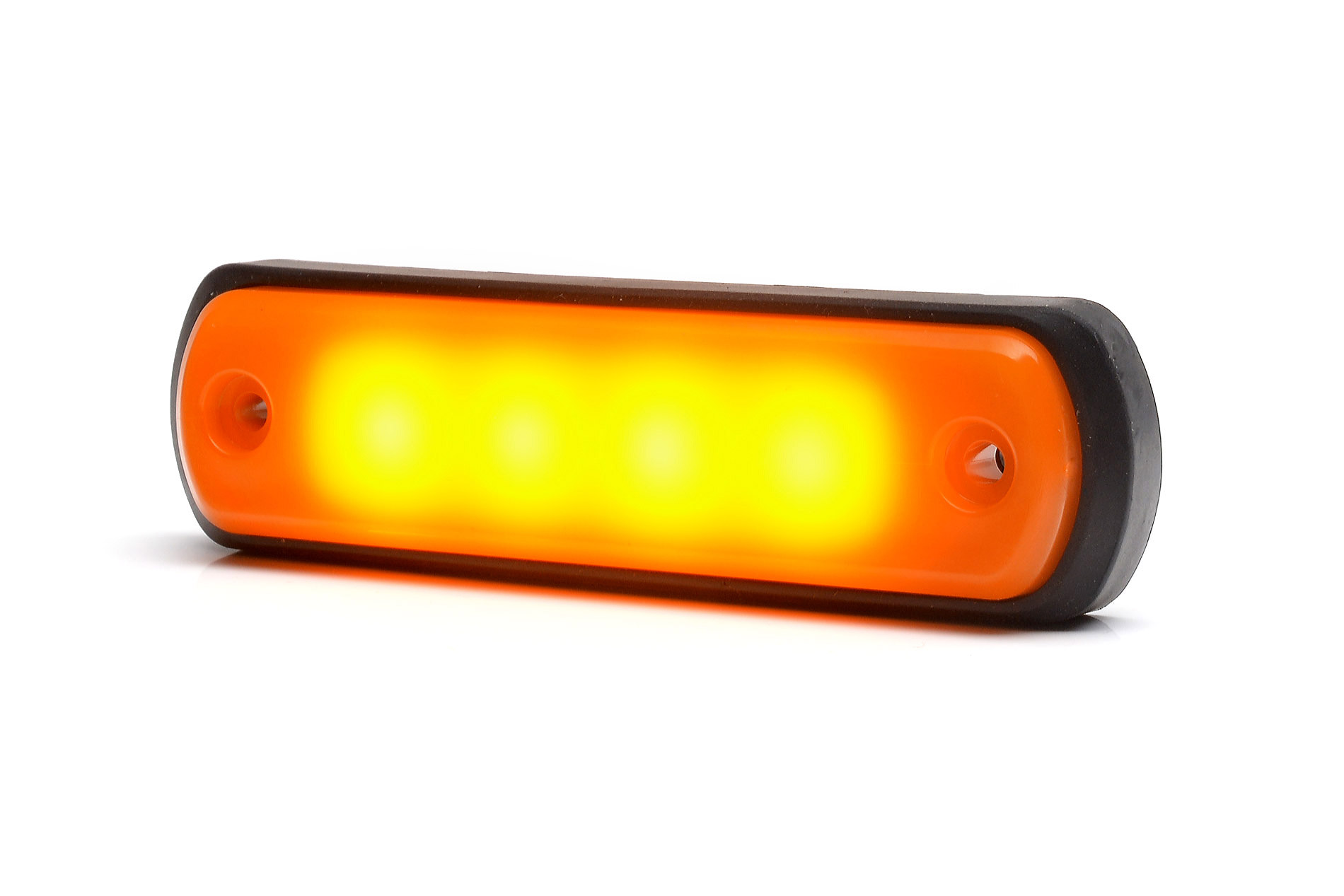 WAŚ Lampă de gabarit led was 12v-24v, poziție portocaliu