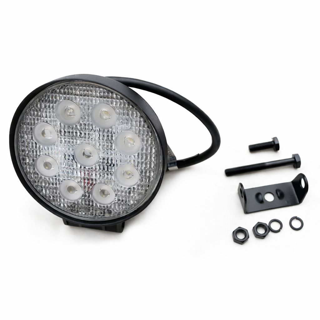 Fomco Lampă de lucru led, fomco, rotundă, 12/24v, 9x3w