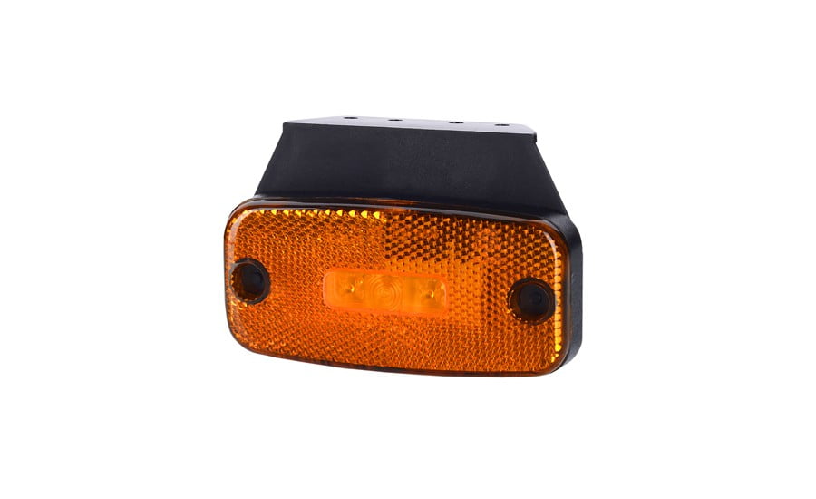 Horpol Lampă gabarit, horpol, ovală, led portocaliu, cablu 0.5m, alimentare 12/24v