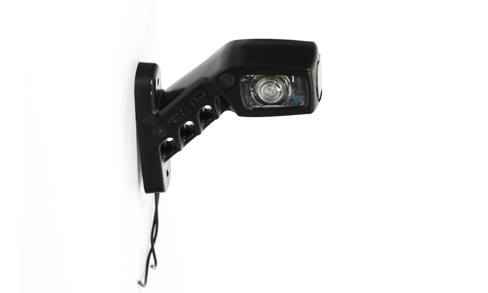 WAŚ Lampă gabarit led was, cu braț dreapta 12v-24v