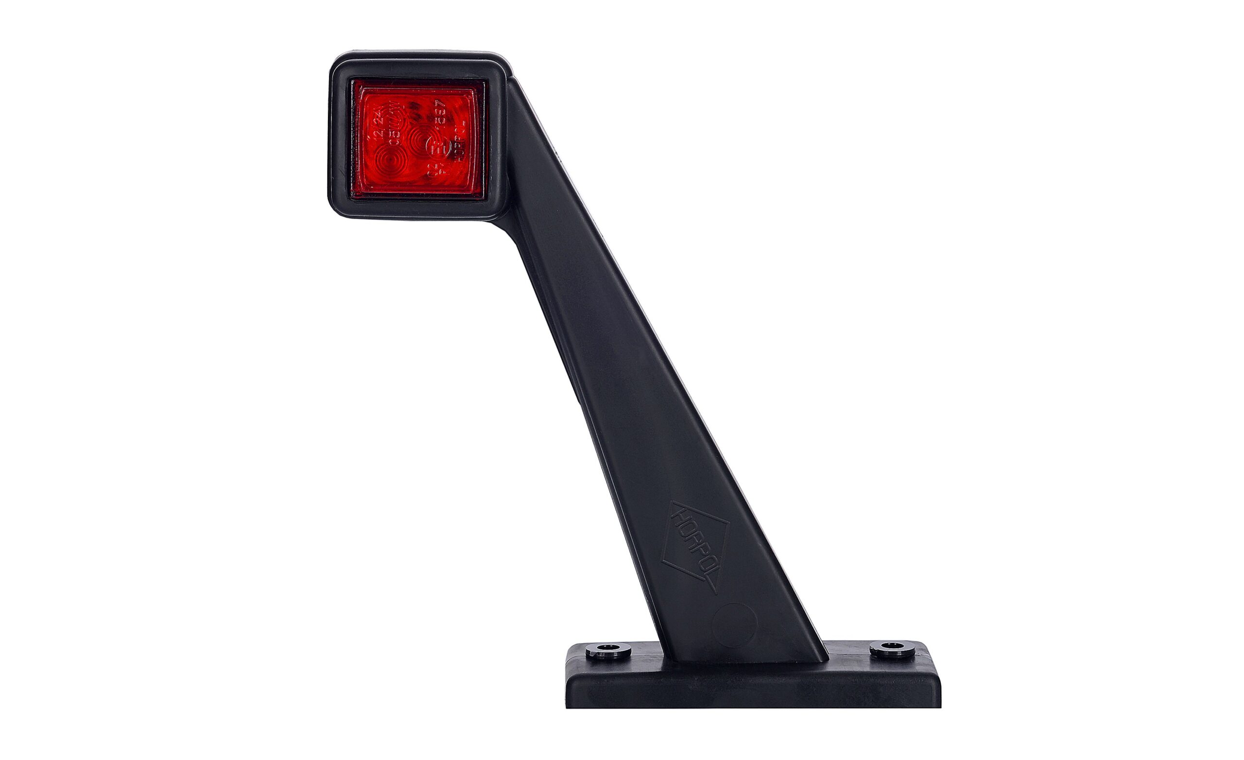 Horpol Lampă gabarit pătrată, horpol, led alb, partea dreaptă, alimentare 12/24v