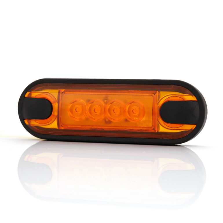 Horpol Lampă marcaj amber horpol 12/24v slim