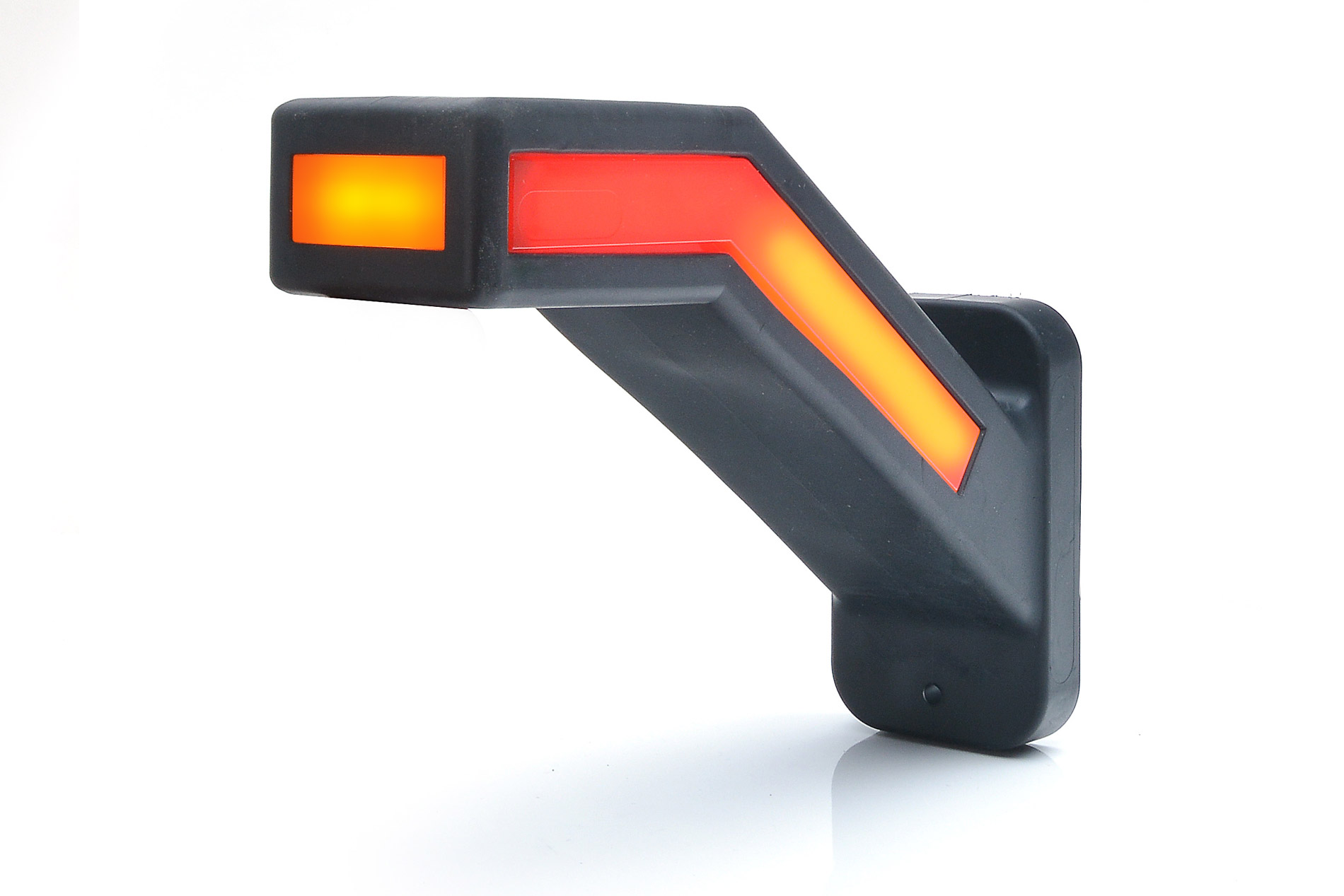 Lămpi de poziție și marcaj - Lampă Neonled, WAS, oblică marcaj stânga, cu semnalizare dinamică, LED 3 culori, W 168, fomcoshop.ro