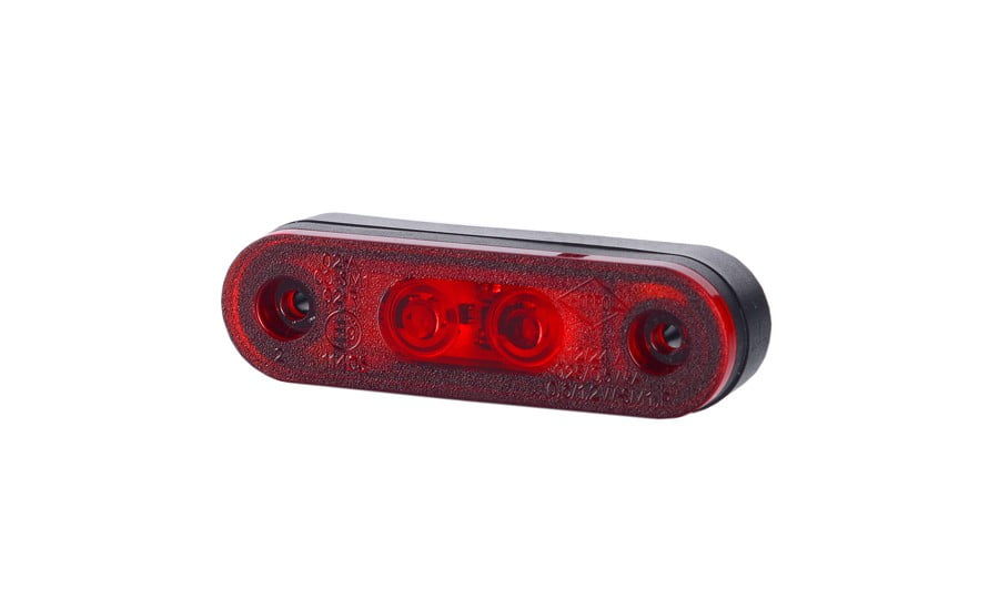 Lămpi de poziție și marcaj - Lampă poziție, Horpol, LED ovală cu lumină roșie, fomcoshop.ro