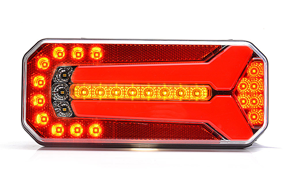 Vignal Lampă spate multifuncțională stânga was 12v/24v led, 7 pini cu mufă