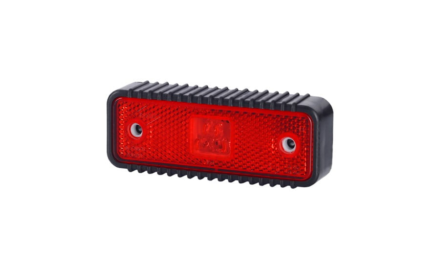 Lămpi de poziție și marcaj - Lampă stop roșu, Horpol, cu suport din cauciuc,12/24 V, fomcoshop.ro