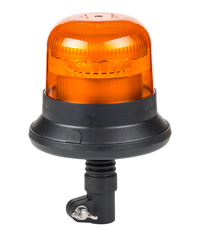 Lămpi de avertizare și girofaruri - Lampă tip girofar, Horpol, 12/24V, cu giroscop, portocalie, fomcoshop.ro