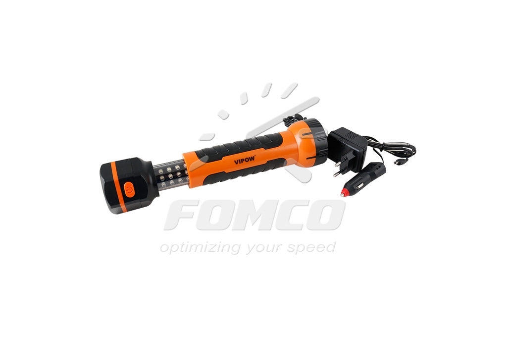 Kemot Lampă atelier 30+6 leduri 12v/220v