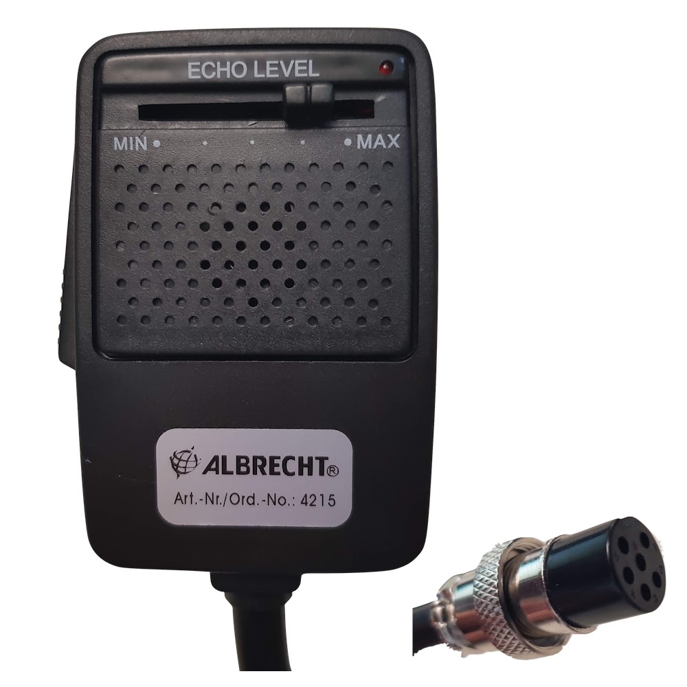 Accesorii stații radio CB și PMR - Microfon Albrecht EC-2002 / EC40, fomcoshop.ro