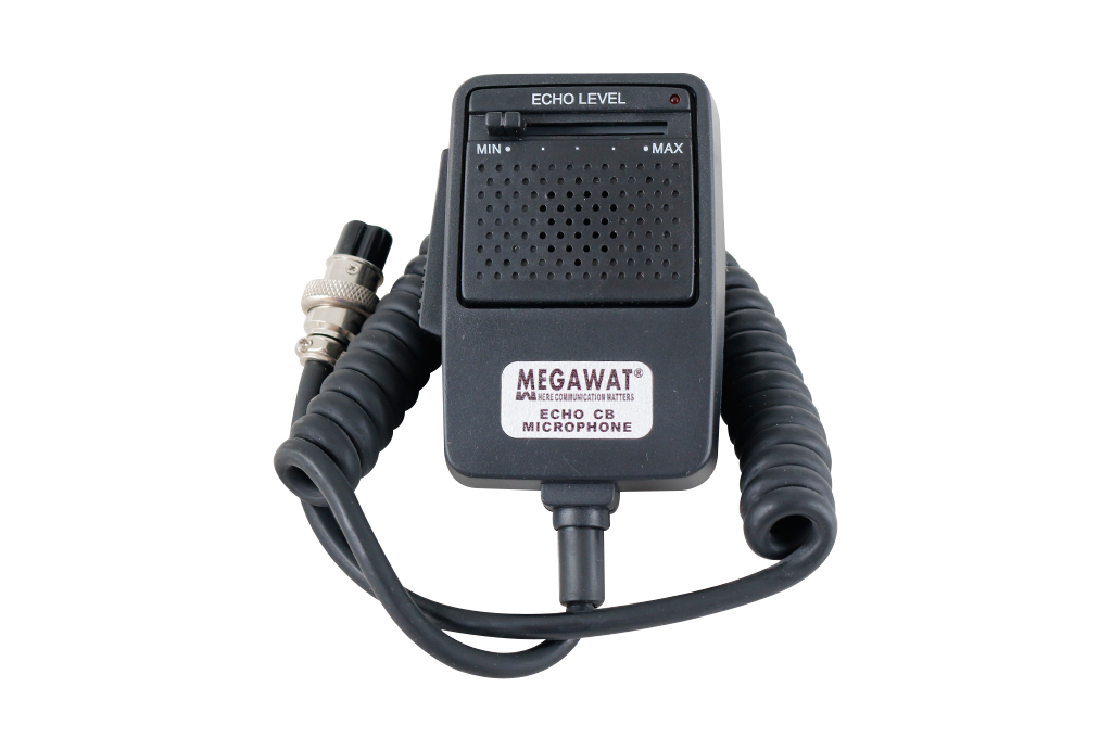 Accesorii stații radio CB și PMR - Microfon Megawat condensator cu ecou 4 pini, fomcoshop.ro