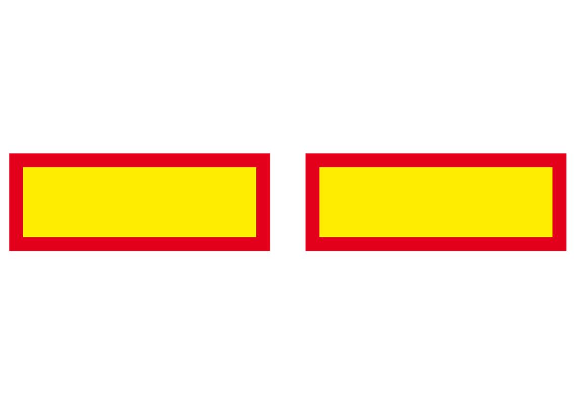 Vignal Placă reflectorizantă pentru remorcă vignal din aluminiu