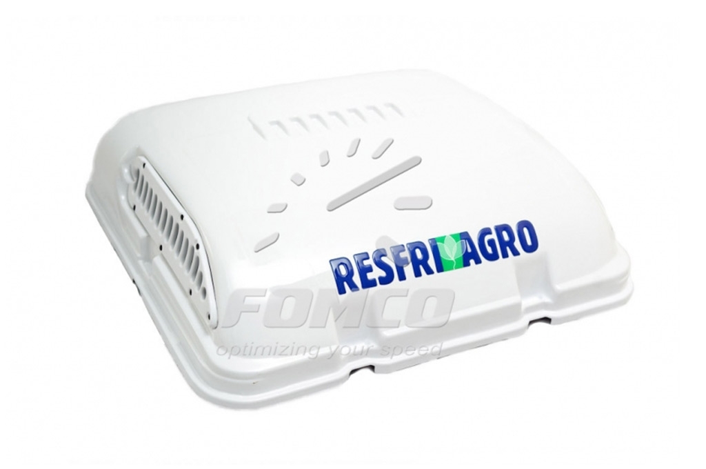 Aer condiționat electric staționar - Răcitor evaporativ Resfriagro pentru utilaje agricole, tensiune alimentare 12V, fomcoshop.ro