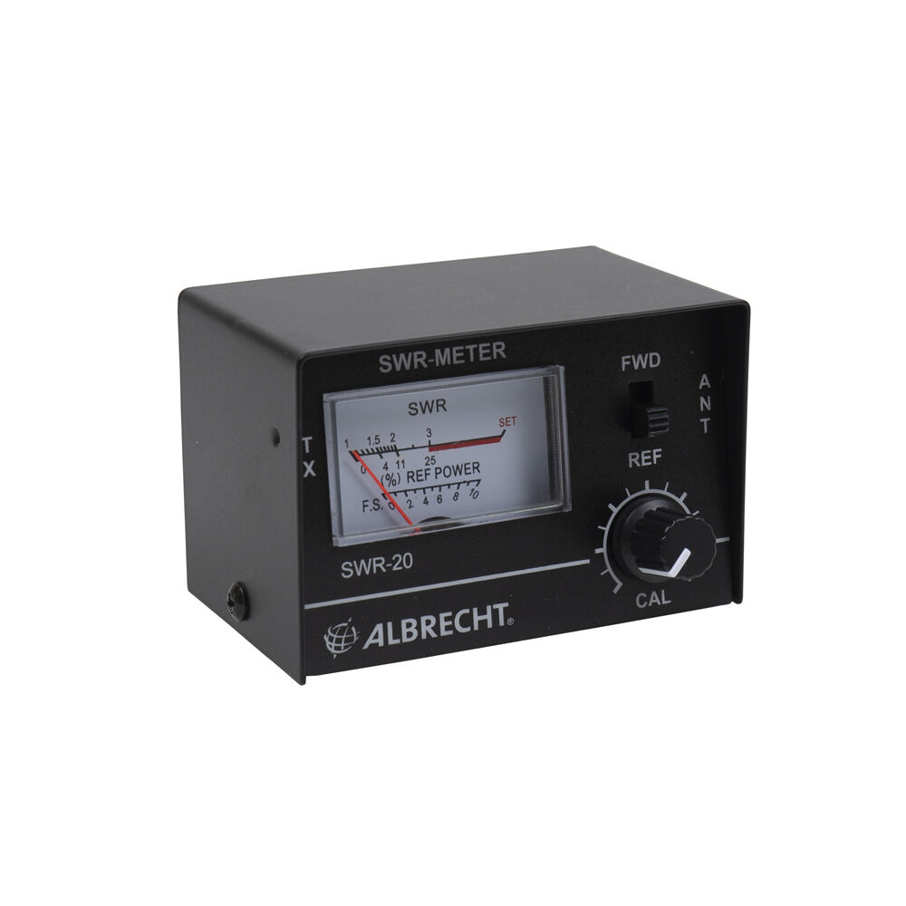 Accesorii stații radio CB și PMR - Reflectometru Albrecht SWR-20 0-10W, fomcoshop.ro
