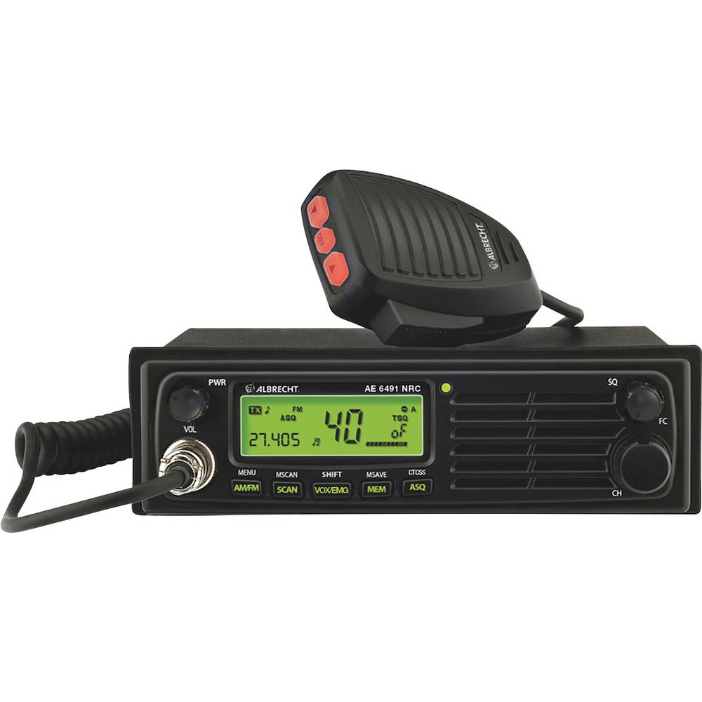 Stații radio CB și PMR - Staţie radio CB Albrecht AE 6491 NRC, VOX, CTCSS, 12/24V, fomcoshop.ro