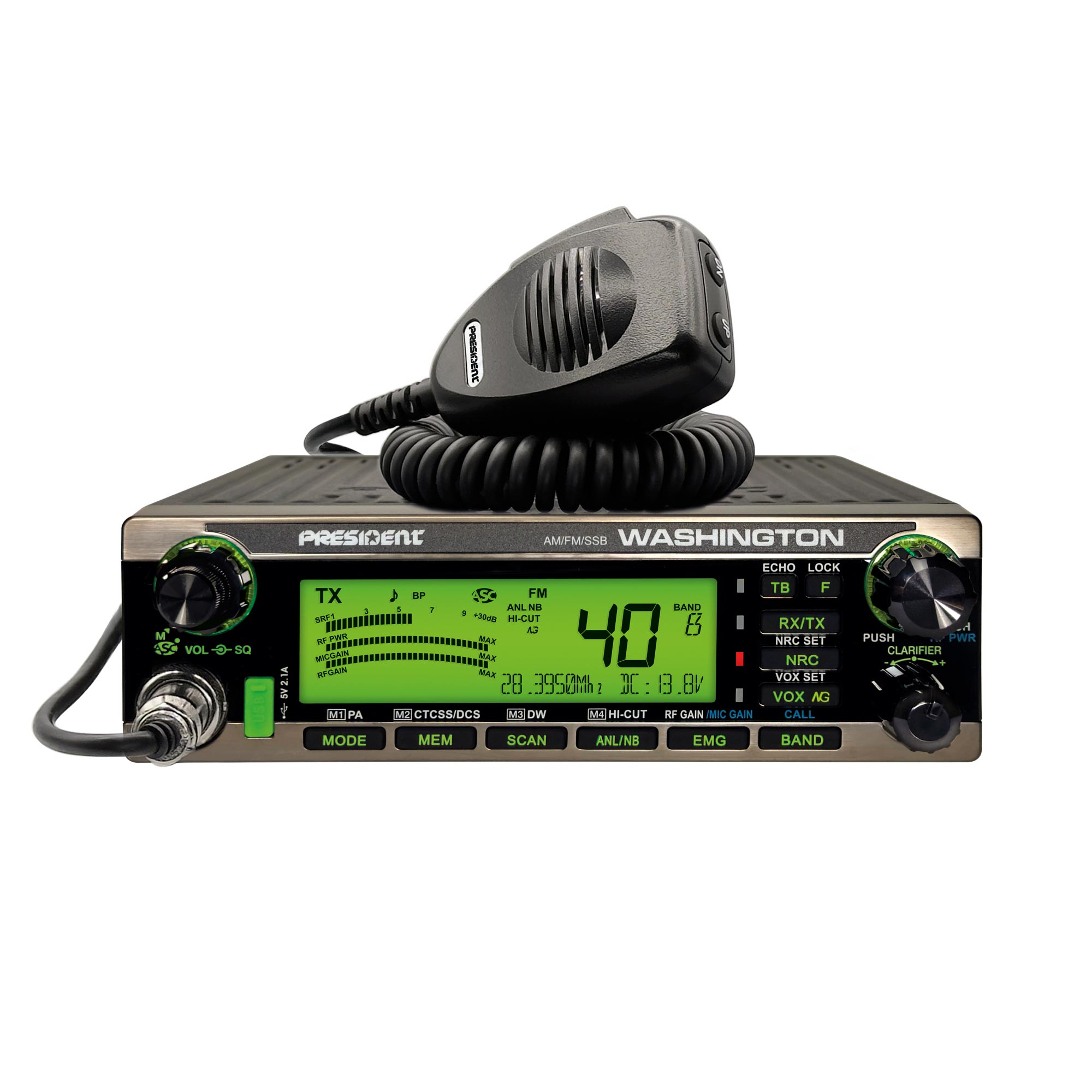 President Stație radio cb president washington 100w new