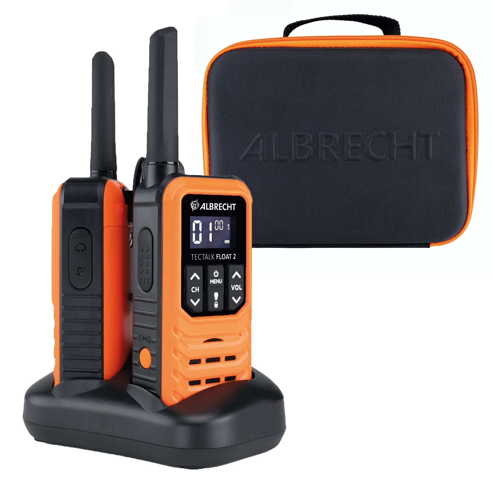 Albrecht Stație radio pmr albrecht tectalk float 2, set 2 bucăți