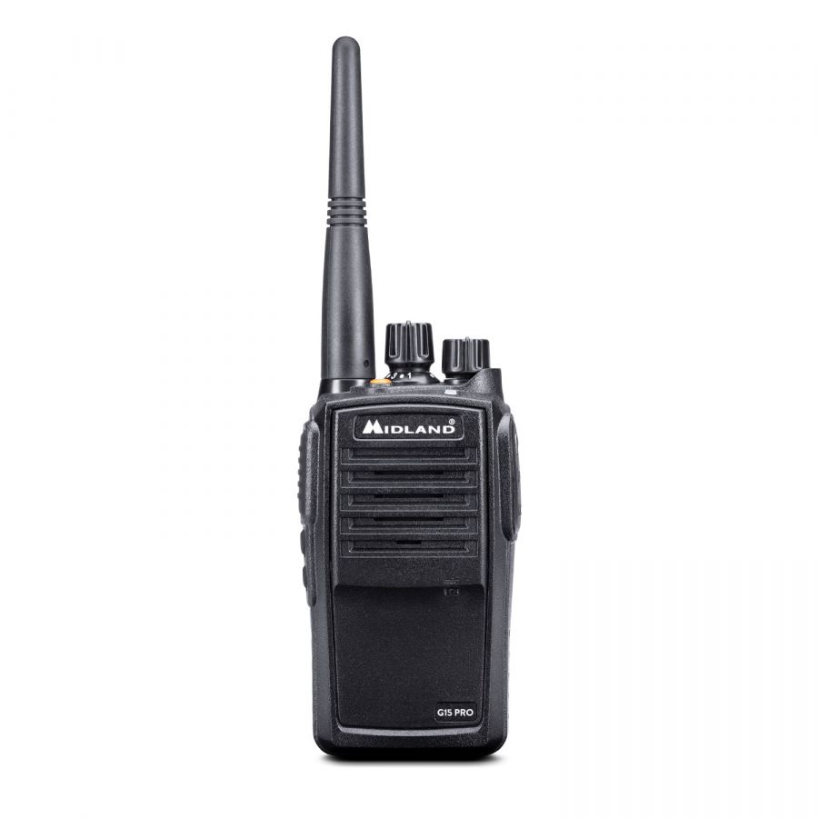 Stații radio CB și PMR - Stație radio PMR portabilă Midland G15 PRO, rezistentă la apă IP67, fomcoshop.ro