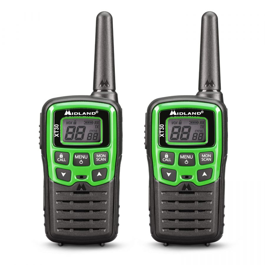 Stații radio CB și PMR - Stație radio PMR portabilă Midland XT 30 set 2 bucăti, fomcoshop.ro