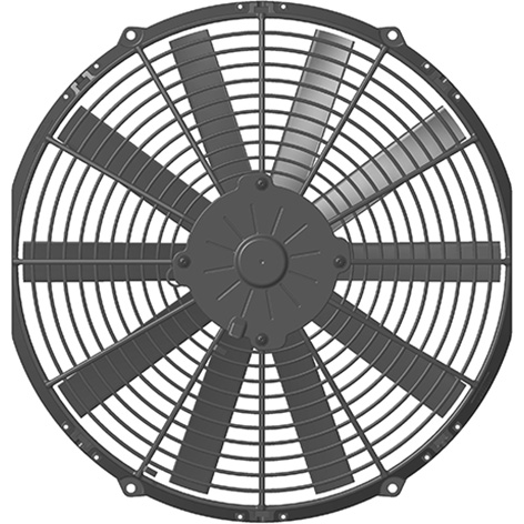Spal Ventilator axial va08-bp10/c 23s 24v(e1)
