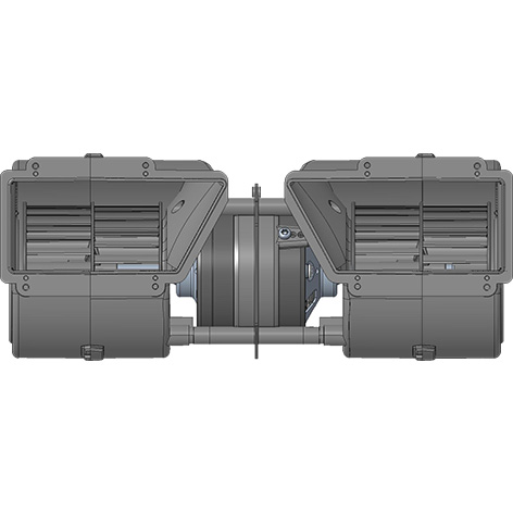 Spal Ventilator centrifugal 005-a45-02 12v 3vcb rpa l.304