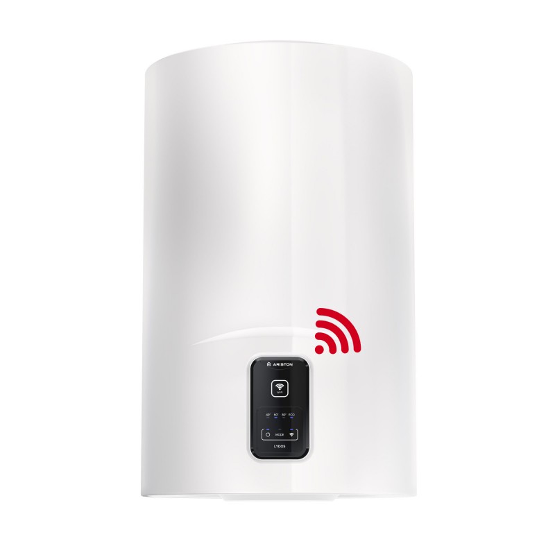 Boiler electric Ariston LYDOS Wi-Fi 100 V, 1800 W, conectivitate internet, rezervor emailat cu Titan 100 imagine noua