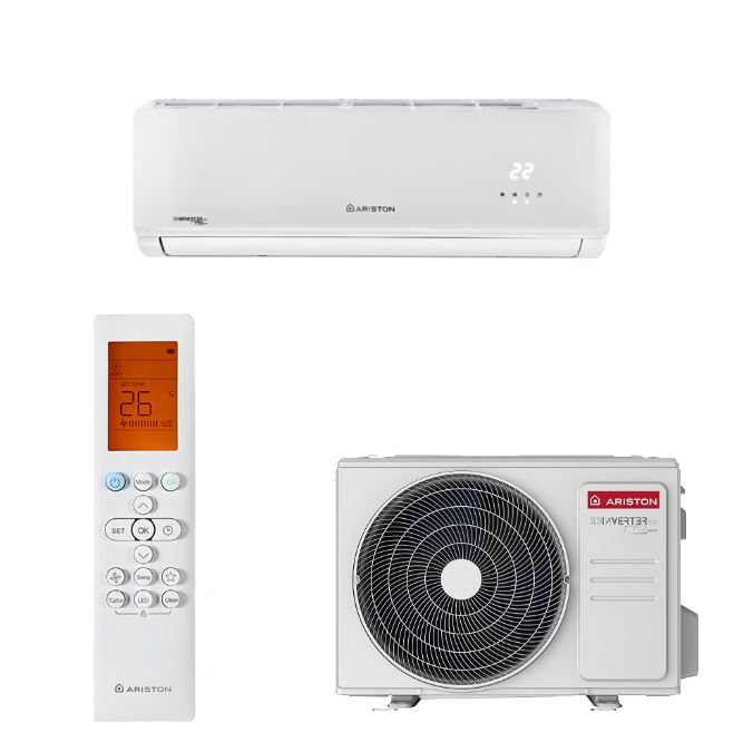Aer conditionat Ariston Alys R32 50 MUD0 18000 Btu, follow me, agent frigorific R32, clasa energetica A++