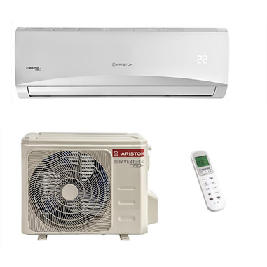 Aer conditionat Ariston SYROS NET 35 12000 BTU, controlat prin Wi-Fi, agent frigorific R32, clasa energetica A++, follow me, 2D INVERTER / 3D INVERTER