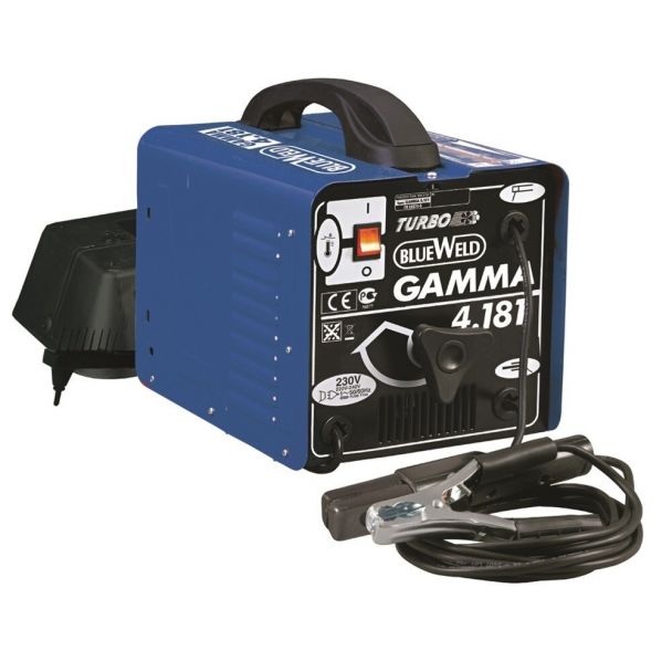 Aparat sudura MMA Telwin GAMMA4.181, 160 A, electrozi 2-4 mm, cu accesorii