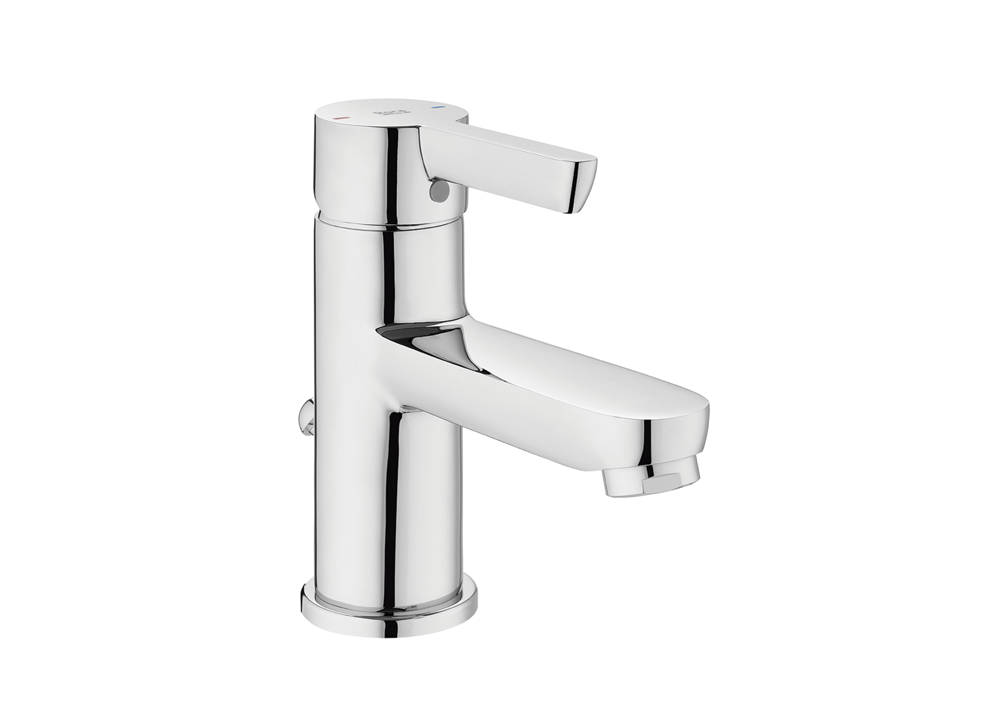 Roca Baterie baie pentru lavoar, roca saona, montaj stativ, monocomanda, finisaj cromat, ventil inclus