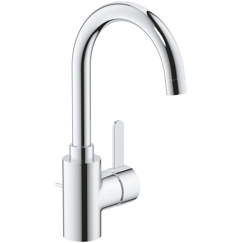 Baterie chiuveta baie Grohe Eurosmart Cosmopolitan Zero, pipa pivotanta si ventil pop-up, marime L