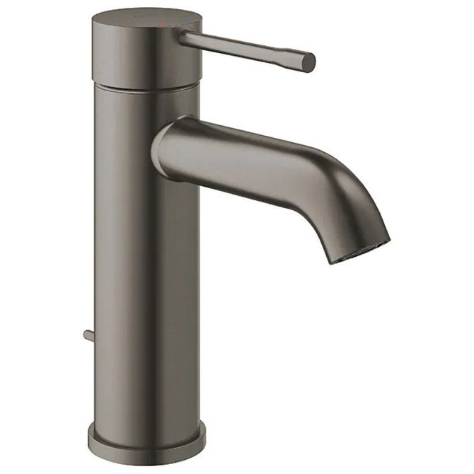Baterie lavoar antracit mat Grohe Essence, S cu ventil pop-up
