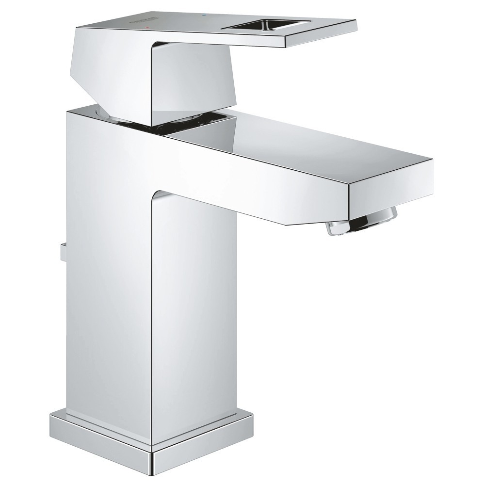 Baterie lavoar Grohe Eurocube, cu ventil pop-up si limitator debit, marime S
