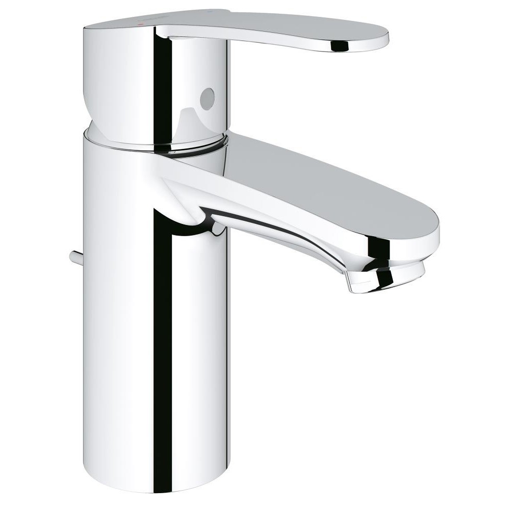 Baterie lavoar Grohe Eurostyle Cosmopolitan, cu limitator debit si ventil pop-up, marime S