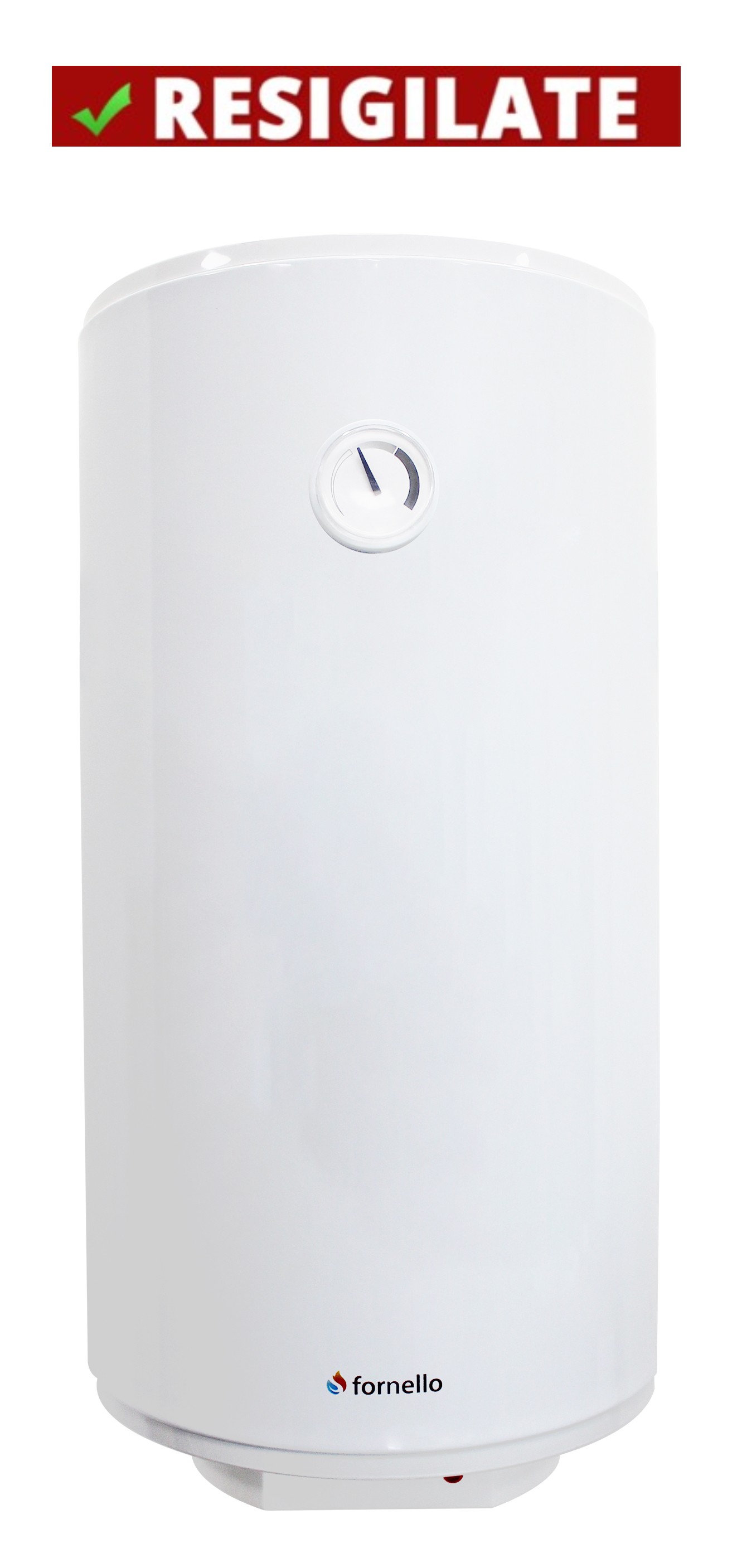 PRODUS RESIGILAT, NOU, MICI LOVITURI, IN PERFECTA STARE DE FUNCTIONARE!!! (5529) Boiler electric Fornello Optima GCV 503815 D09 TR, 50 Litri, 1500 watt, reglaj extern al temperaturii, poliuretan expandat